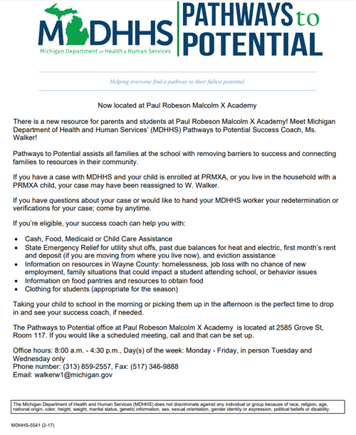 (MDHHS) Pathways to Potential